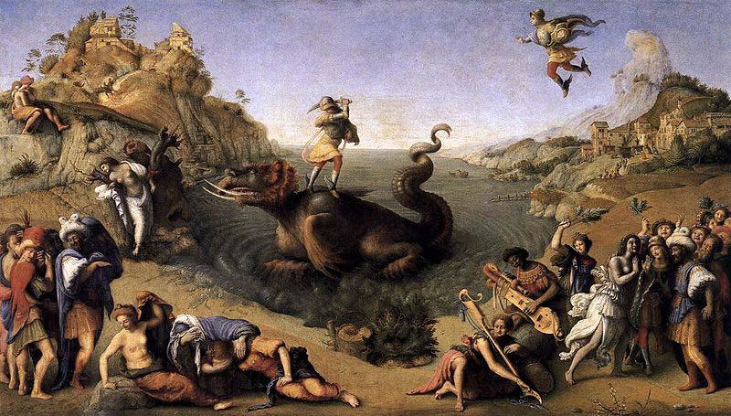 Piero di Cosimo Perseus Frees Andromeda Spain oil painting art